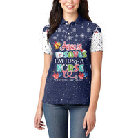Nurse Life Jesus Christmas Women Polo Shirt Xmas Holiday Patterns - Wonder Print Shop