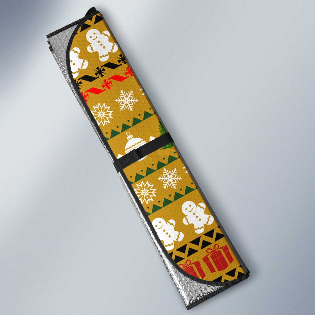 The Only Gift You Need Christmas Auto Sun Shade Xmas Holiday Patterns - Wonder Print Shop