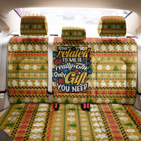 The Only Gift You Need Christmas Back Car Seat Cover Xmas Holiday Patterns - Wonder Print Shop