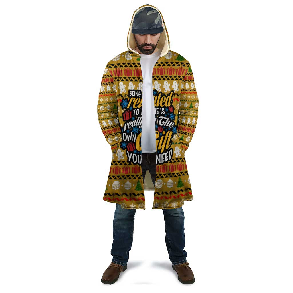 The Only Gift You Need Christmas Cloak Xmas Holiday Patterns - Wonder Print Shop