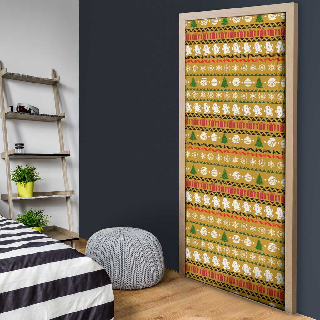 The Only Gift You Need Christmas Door Cover Xmas Holiday Patterns - Wonder Print Shop