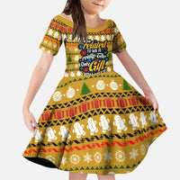 The Only Gift You Need Christmas Family Matching Mermaid Dress and Hawaiian Shirt Xmas Holiday Patterns - Wonder Print Shop