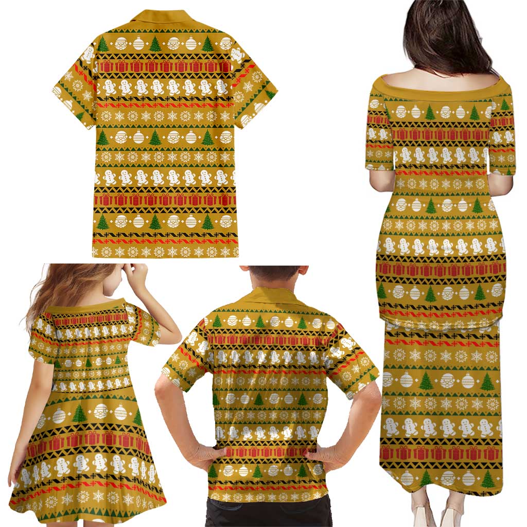 The Only Gift You Need Christmas Family Matching Puletasi and Hawaiian Shirt Xmas Holiday Patterns - Wonder Print Shop