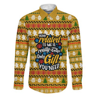 The Only Gift You Need Christmas Family Matching Puletasi and Hawaiian Shirt Xmas Holiday Patterns - Wonder Print Shop