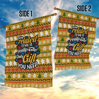 The Only Gift You Need Christmas Garden Flag Xmas Holiday Patterns - Wonder Print Shop