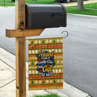 The Only Gift You Need Christmas Garden Flag Xmas Holiday Patterns - Wonder Print Shop