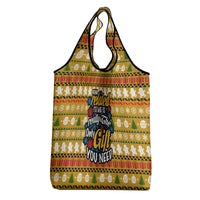The Only Gift You Need Christmas Grocery Bag Xmas Holiday Patterns - Wonder Print Shop