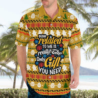 The Only Gift You Need Christmas Hawaiian Shirt Xmas Holiday Patterns - Wonder Print Shop