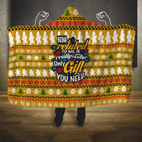 The Only Gift You Need Christmas Hooded Blanket Xmas Holiday Patterns - Wonder Print Shop