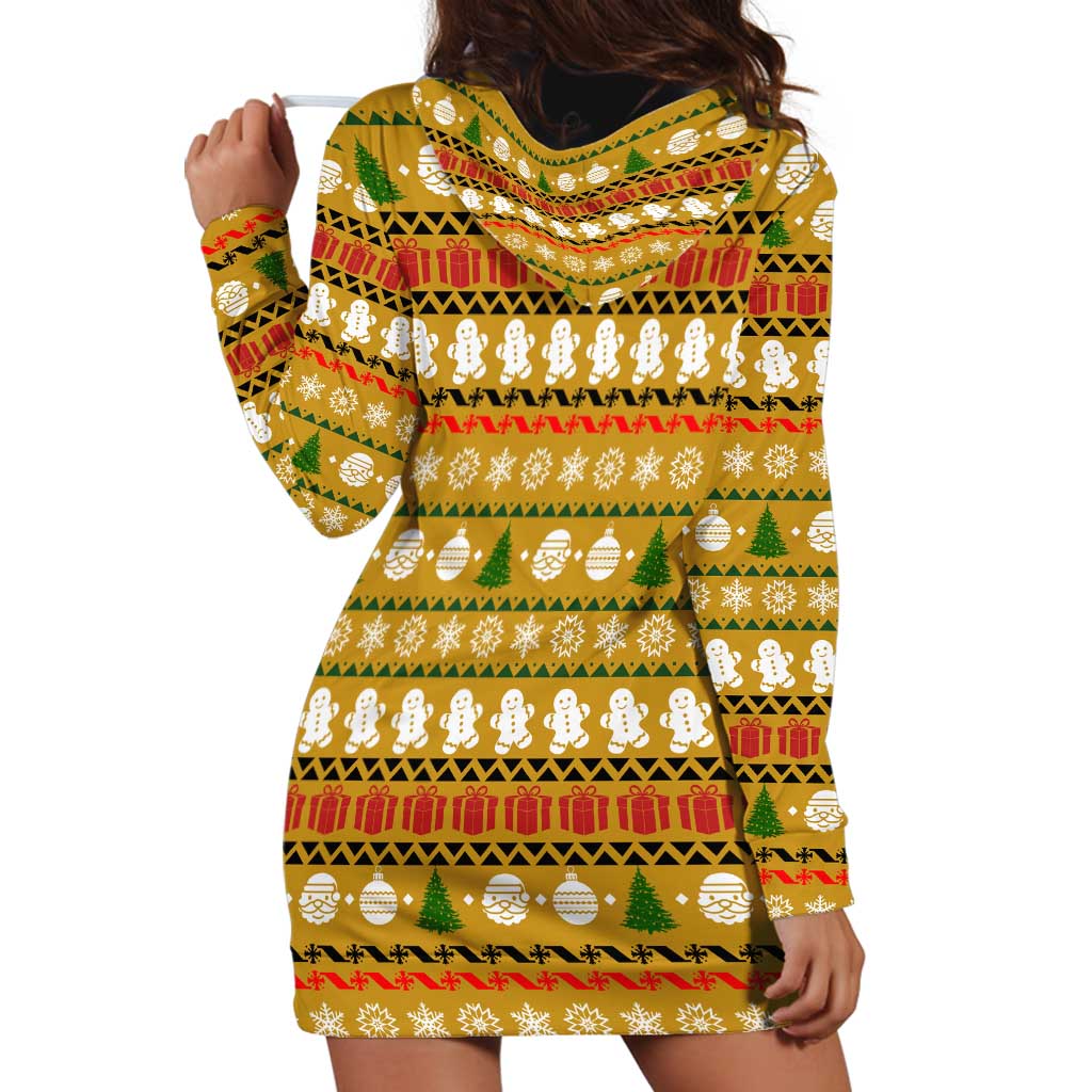 The Only Gift You Need Christmas Hoodie Dress Xmas Holiday Patterns - Wonder Print Shop