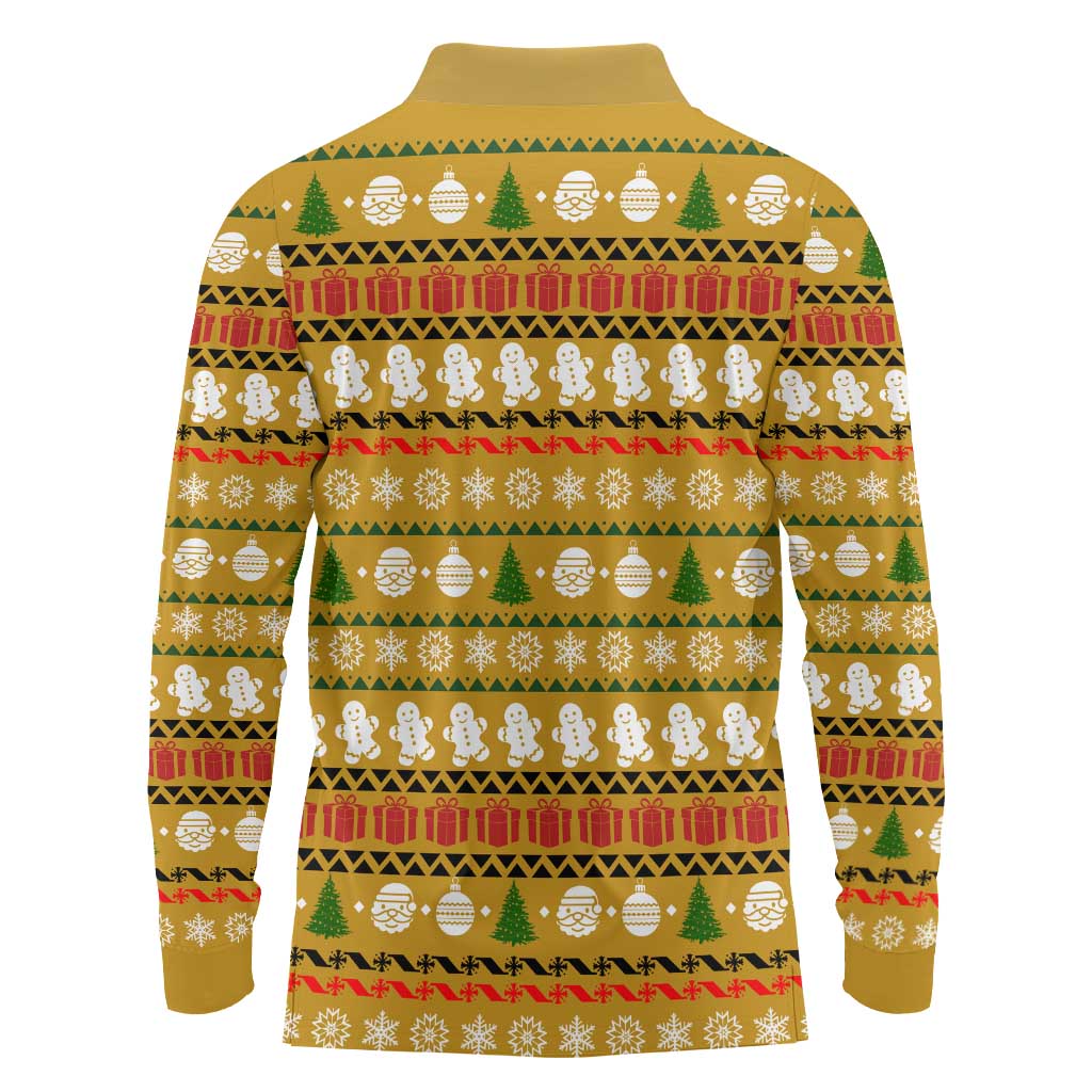 The Only Gift You Need Christmas Long Sleeve Polo Shirt Xmas Holiday Patterns - Wonder Print Shop