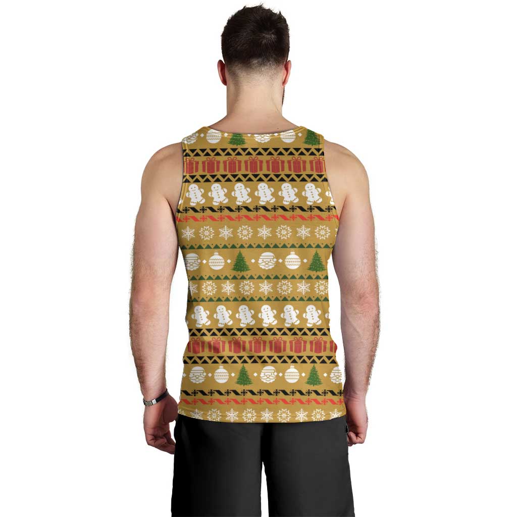 The Only Gift You Need Christmas Men Tank Top Xmas Holiday Patterns - Wonder Print Shop