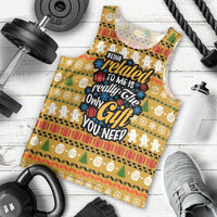 The Only Gift You Need Christmas Men Tank Top Xmas Holiday Patterns - Wonder Print Shop