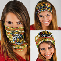 The Only Gift You Need Christmas Neck Gaiter Xmas Holiday Patterns - Wonder Print Shop