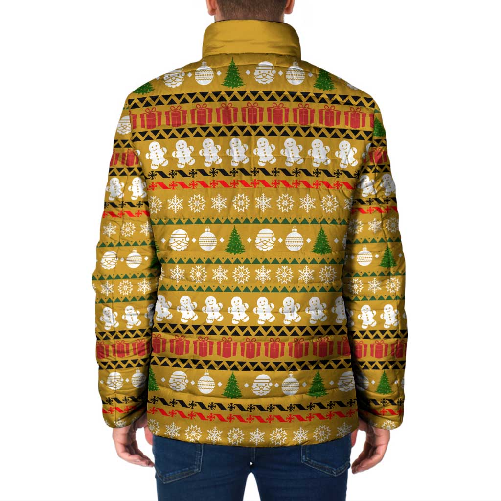 The Only Gift You Need Christmas Padded Jacket Xmas Holiday Patterns - Wonder Print Shop