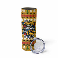 The Only Gift You Need Christmas Skinny Tumbler Xmas Holiday Patterns - Wonder Print Shop