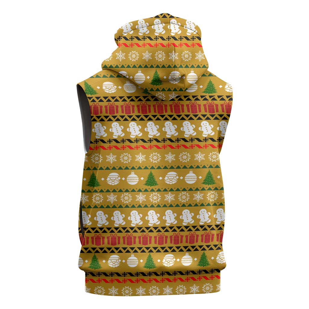 The Only Gift You Need Christmas Sleeveless Hoodie Xmas Holiday Patterns - Wonder Print Shop
