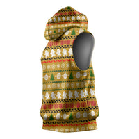 The Only Gift You Need Christmas Sleeveless Hoodie Xmas Holiday Patterns - Wonder Print Shop
