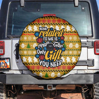 The Only Gift You Need Christmas Spare Tire Cover Xmas Holiday Patterns - undefined