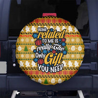 The Only Gift You Need Christmas Spare Tire Cover Xmas Holiday Patterns - undefined