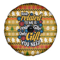 The Only Gift You Need Christmas Spare Tire Cover Xmas Holiday Patterns - undefined