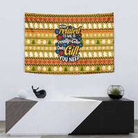 The Only Gift You Need Christmas Tapestry Xmas Holiday Patterns - undefined