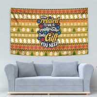 The Only Gift You Need Christmas Tapestry Xmas Holiday Patterns - undefined