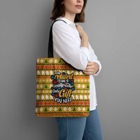 The Only Gift You Need Christmas Tote Bag Xmas Holiday Patterns - undefined