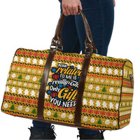 The Only Gift You Need Christmas Travel Bag Xmas Holiday Patterns - Wonder Print Shop