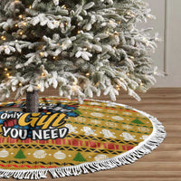 The Only Gift You Need Christmas Tree Skirt Xmas Holiday Patterns - Wonder Print Shop