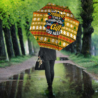 The Only Gift You Need Christmas Umbrella Xmas Holiday Patterns - Wonder Print Shop