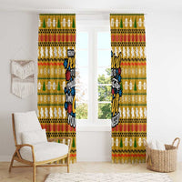 The Only Gift You Need Christmas Window Curtain Xmas Holiday Patterns - Wonder Print Shop