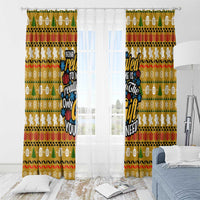 The Only Gift You Need Christmas Window Curtain Xmas Holiday Patterns - Wonder Print Shop