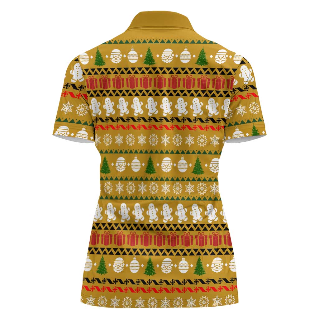 The Only Gift You Need Christmas Women Polo Shirt Xmas Holiday Patterns - Wonder Print Shop
