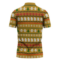 The Only Gift You Need Christmas Zipper Polo Shirt Xmas Holiday Patterns - Wonder Print Shop