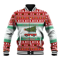 I Just Want To Camping Christmas Baseball Jacket Xmas Holiday Patterns - Wonder Print Shop