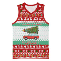 I Just Want To Camping Christmas Basketball Jersey Xmas Holiday Patterns - Wonder Print Shop