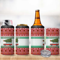 I Just Want To Camping Christmas 4 in 1 Can Cooler Tumbler Xmas Holiday Patterns - Wonder Print Shop