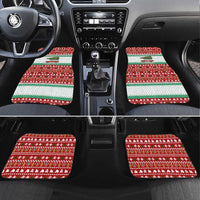 I Just Want To Camping Christmas Car Mats Xmas Holiday Patterns - Wonder Print Shop