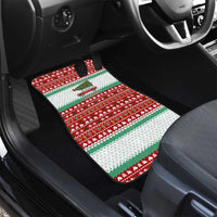 I Just Want To Camping Christmas Car Mats Xmas Holiday Patterns - Wonder Print Shop