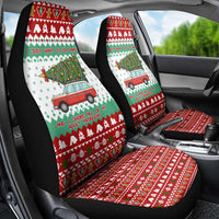I Just Want To Camping Christmas Car Seat Cover Xmas Holiday Patterns - Wonder Print Shop