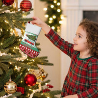 I Just Want To Camping Christmas Stocking Xmas Holiday Patterns - Wonder Print Shop