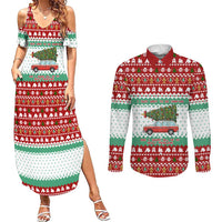 I Just Want To Camping Christmas Couples Matching Summer Maxi Dress and Long Sleeve Button Shirt Xmas Holiday Patterns - Wonder Print Shop