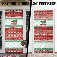 I Just Want To Camping Christmas Door Cover Xmas Holiday Patterns - Wonder Print Shop