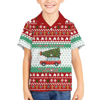 I Just Want To Camping Christmas Family Matching Tank Maxi Dress and Hawaiian Shirt Xmas Holiday Patterns - Wonder Print Shop