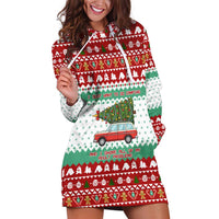 I Just Want To Camping Christmas Hoodie Dress Xmas Holiday Patterns - Wonder Print Shop