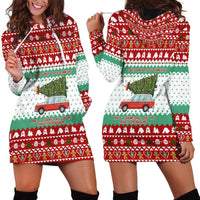 I Just Want To Camping Christmas Hoodie Dress Xmas Holiday Patterns - Wonder Print Shop