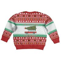 I Just Want To Camping Christmas Kid Ugly Christmas Sweater Xmas Holiday Patterns - Wonder Print Shop