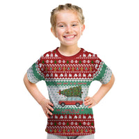 I Just Want To Camping Christmas Kid T Shirt Xmas Holiday Patterns - Wonder Print Shop