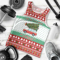 I Just Want To Camping Christmas Men Tank Top Xmas Holiday Patterns - Wonder Print Shop